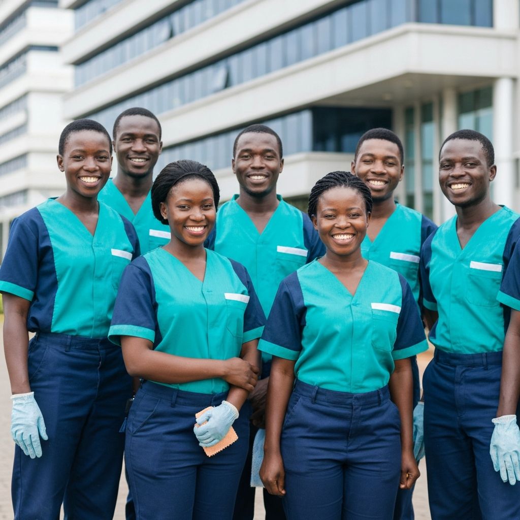 Natocho Cleaning Services professional team in Nairobi